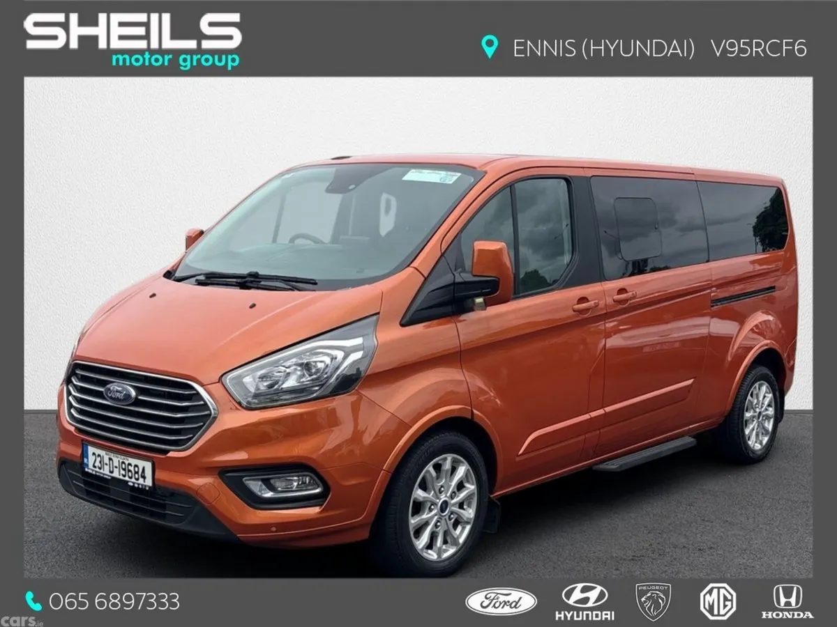 Ford Tourneo Custom MPV, Diesel, 2023, Orange