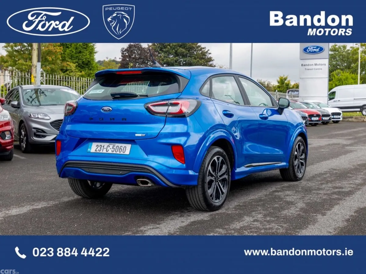 Ford Puma MPV, Petrol Hybrid, 2023, Blue