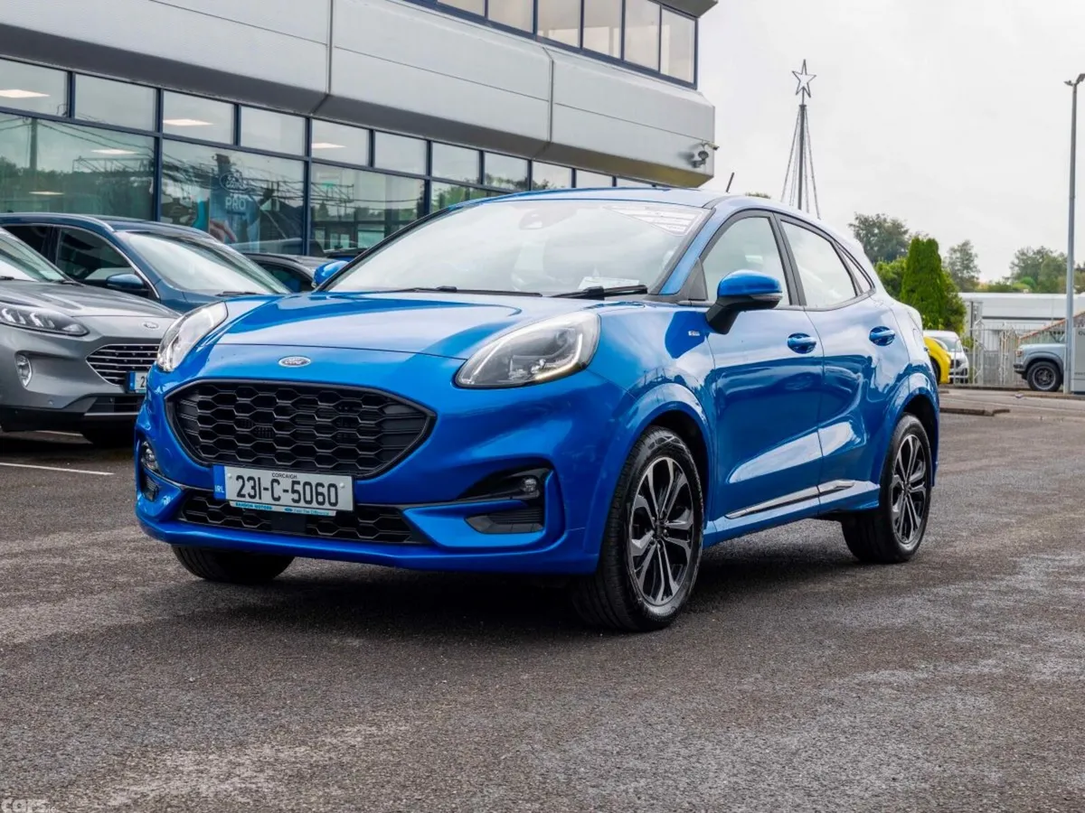 Ford Puma MPV, Petrol Hybrid, 2023, Blue