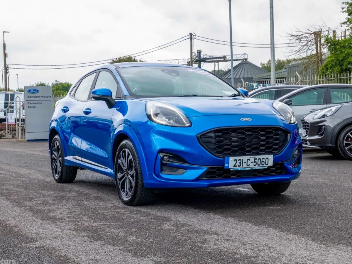 Ford Puma MPV, Petrol Hybrid, 2023, Blue
