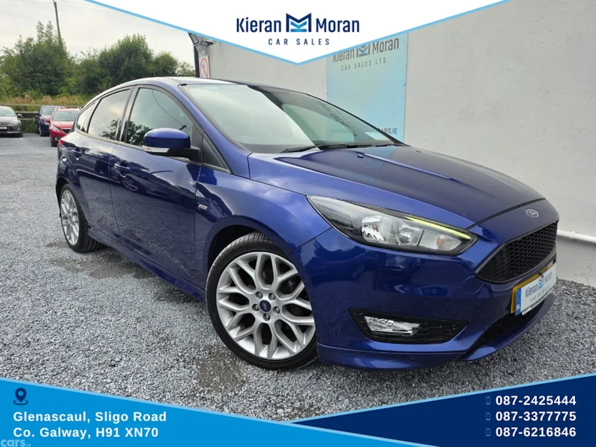 Ford Focus Hatchback, Diesel, 2017, Blue