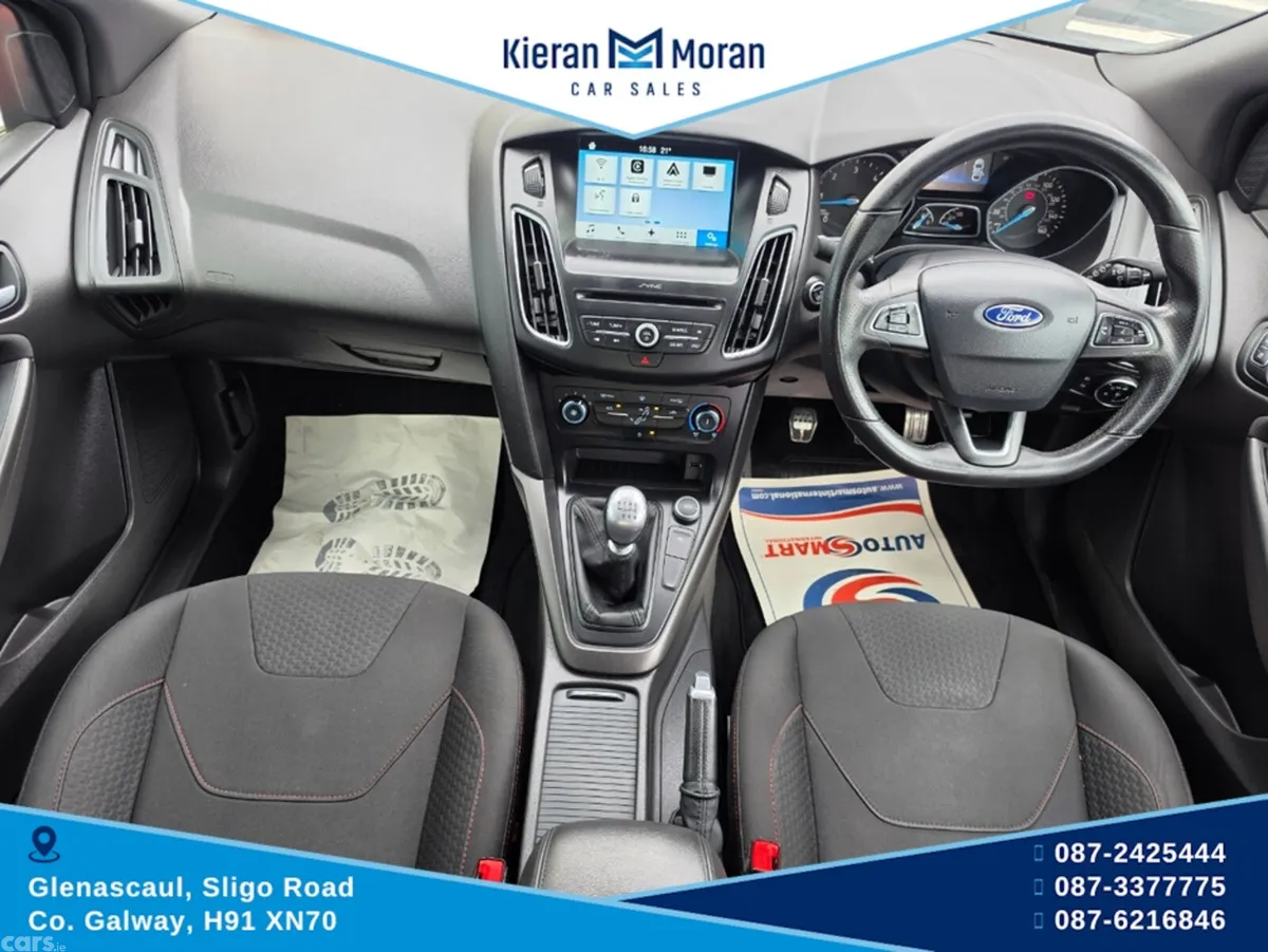 Ford Focus Hatchback, Diesel, 2017, Blue
