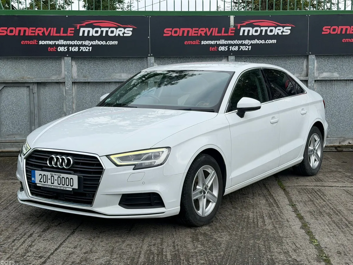 Audi A3 Saloon, Petrol, 2020, White