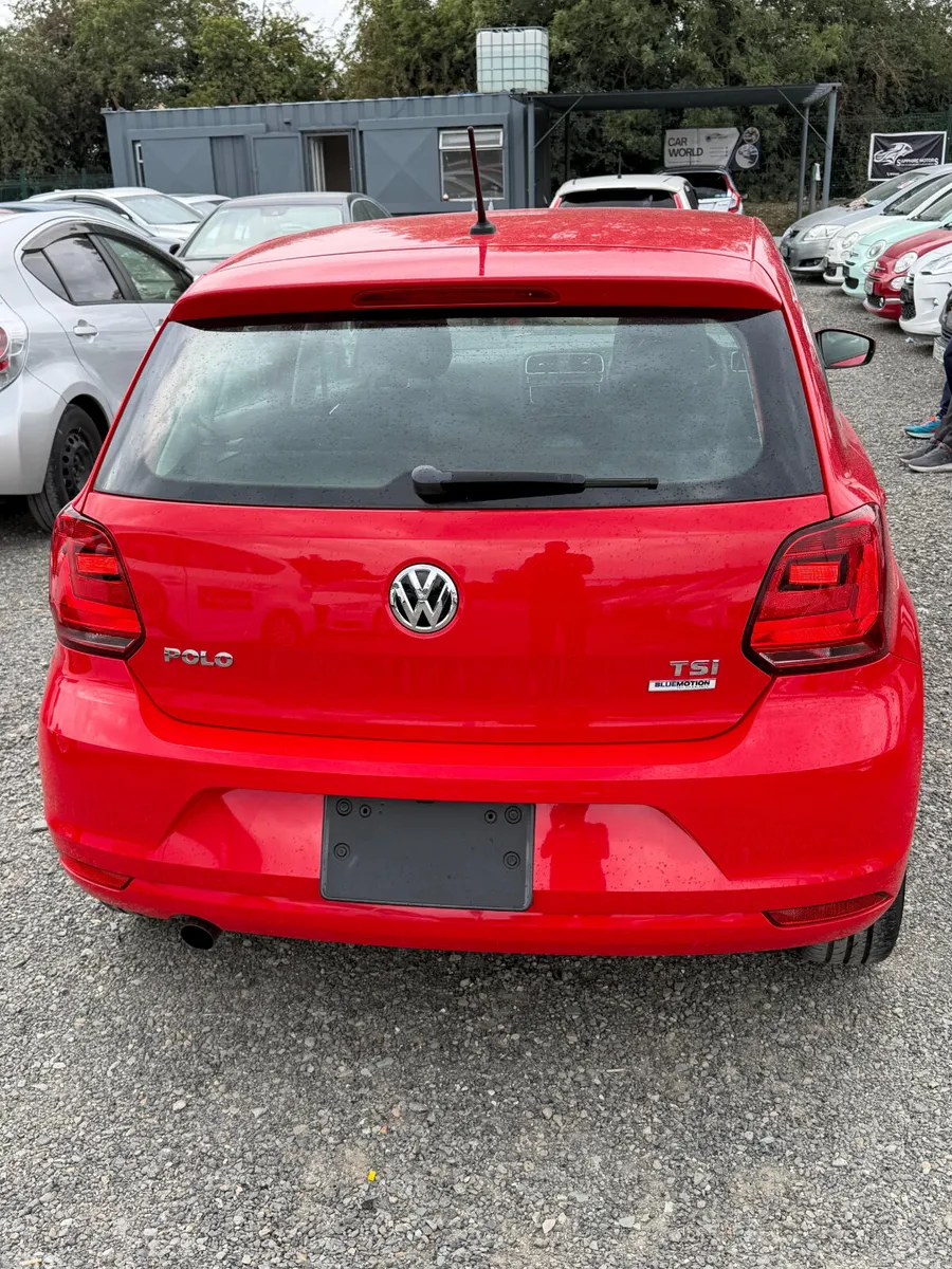 Volkswagen Polo Hatchback, Petrol, 2017, Red