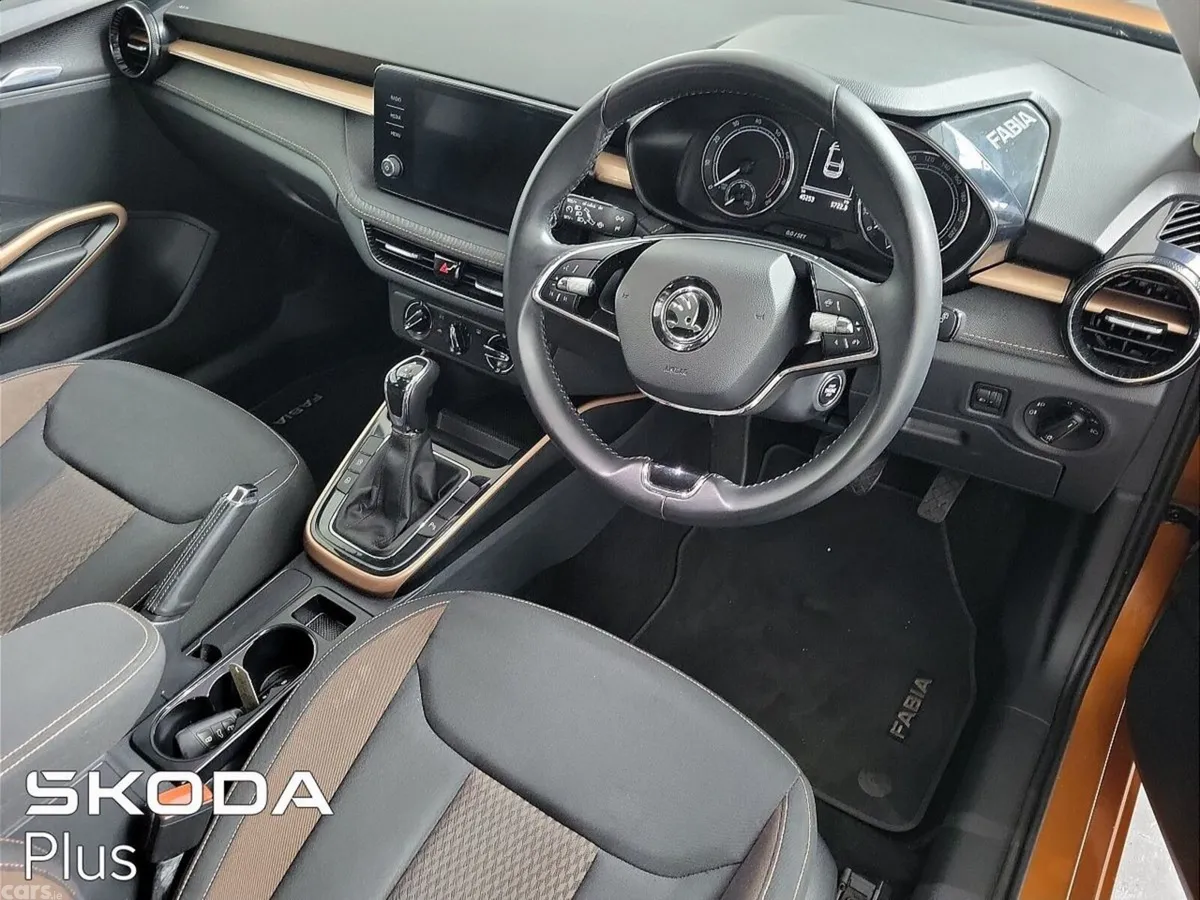 Skoda Fabia Hatchback, Petrol, 2022, Orange