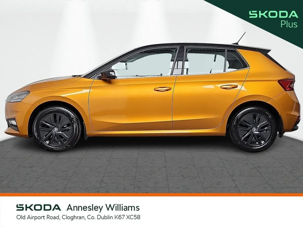 Skoda Fabia Hatchback, Petrol, 2022, Orange