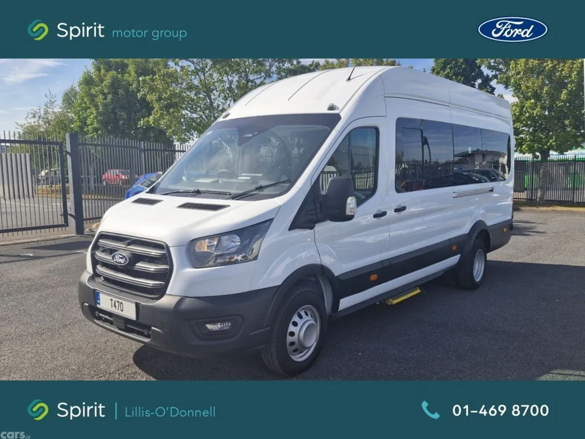 Ford Transit Minibus MPV, Diesel, 2026, White