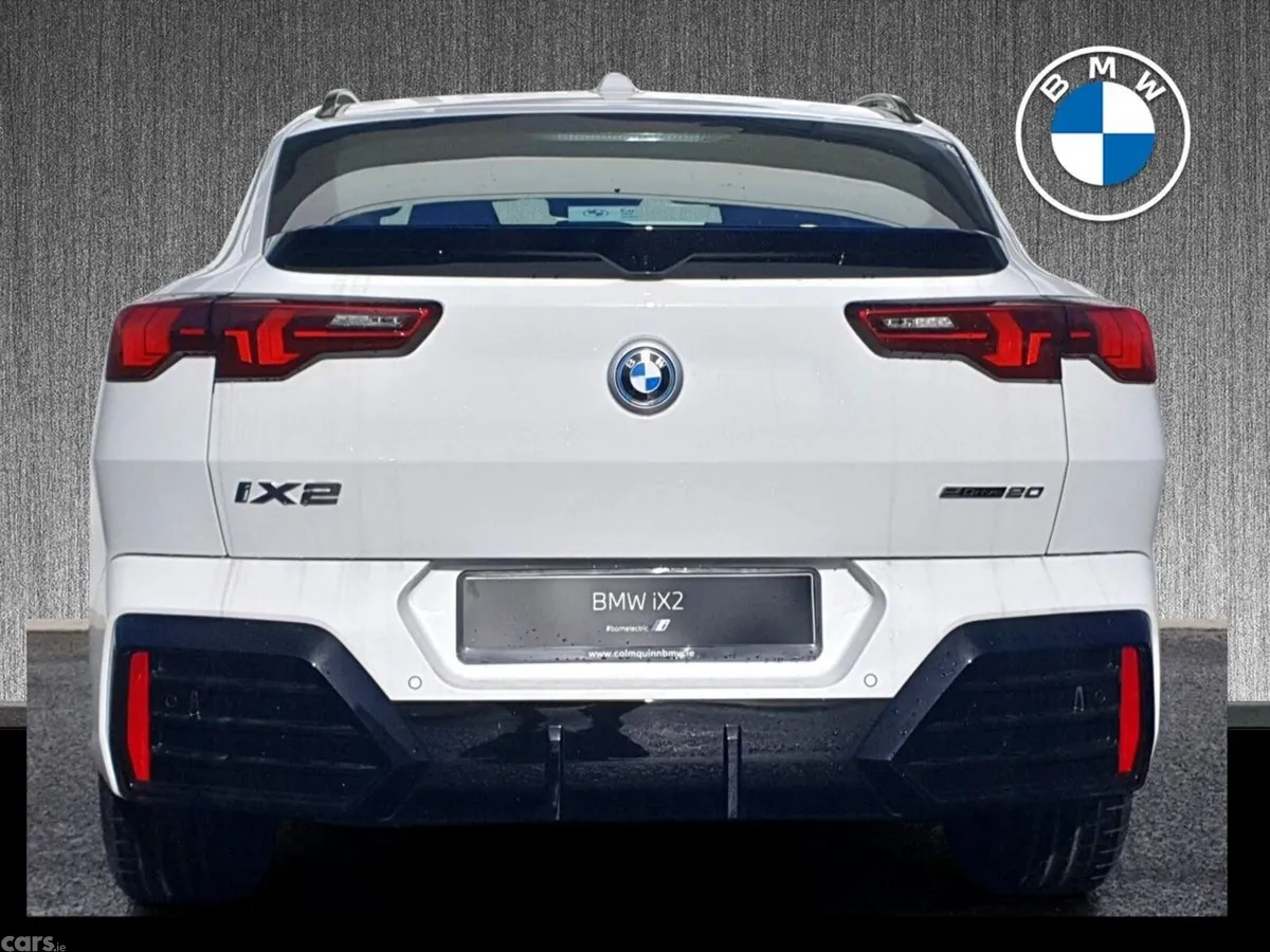BMW iX2 SUV, Electric, 2026, White