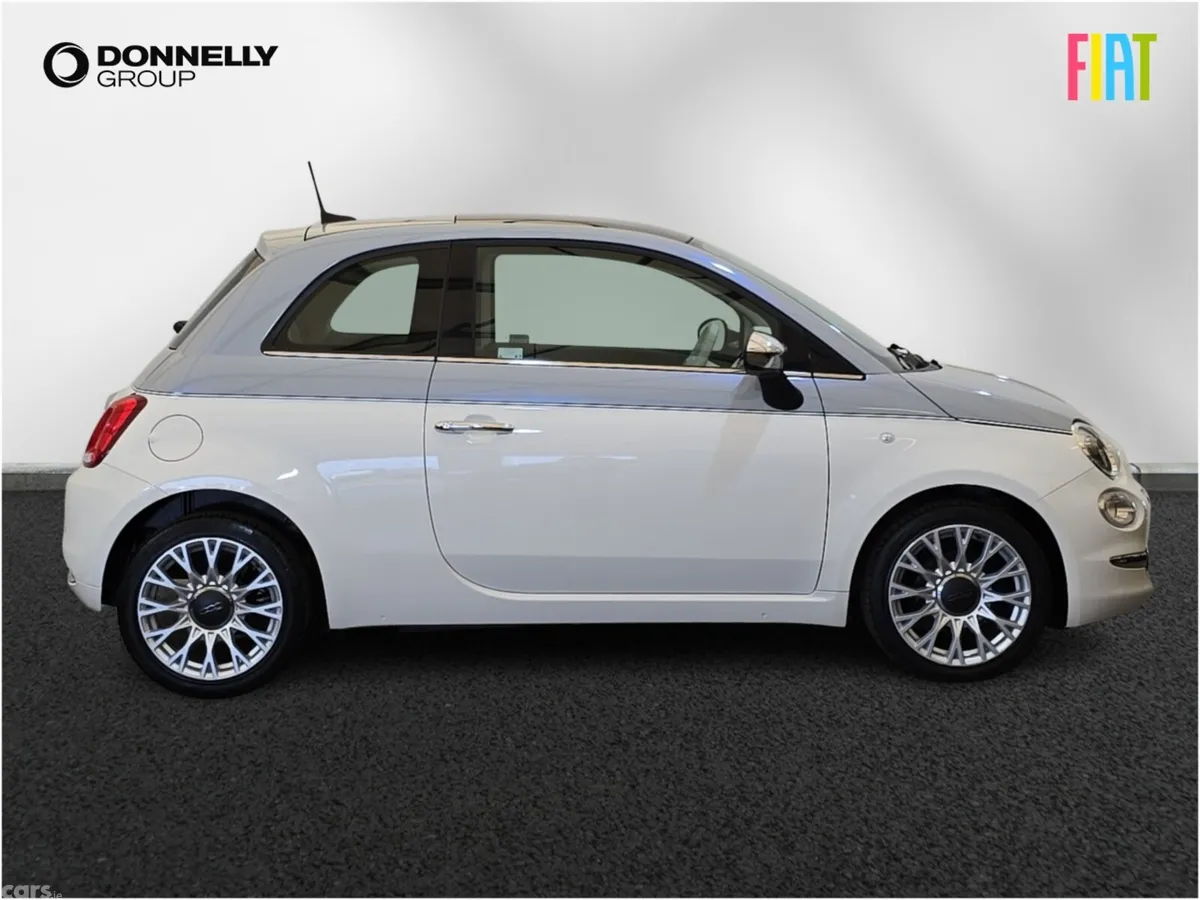 Fiat 500 Hatchback, Petrol, 2018, White