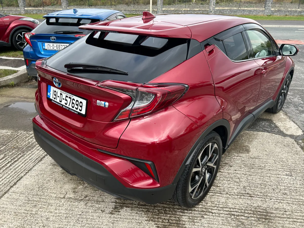 Toyota C-HR Hatchback, Petrol Hybrid, 2019, Red