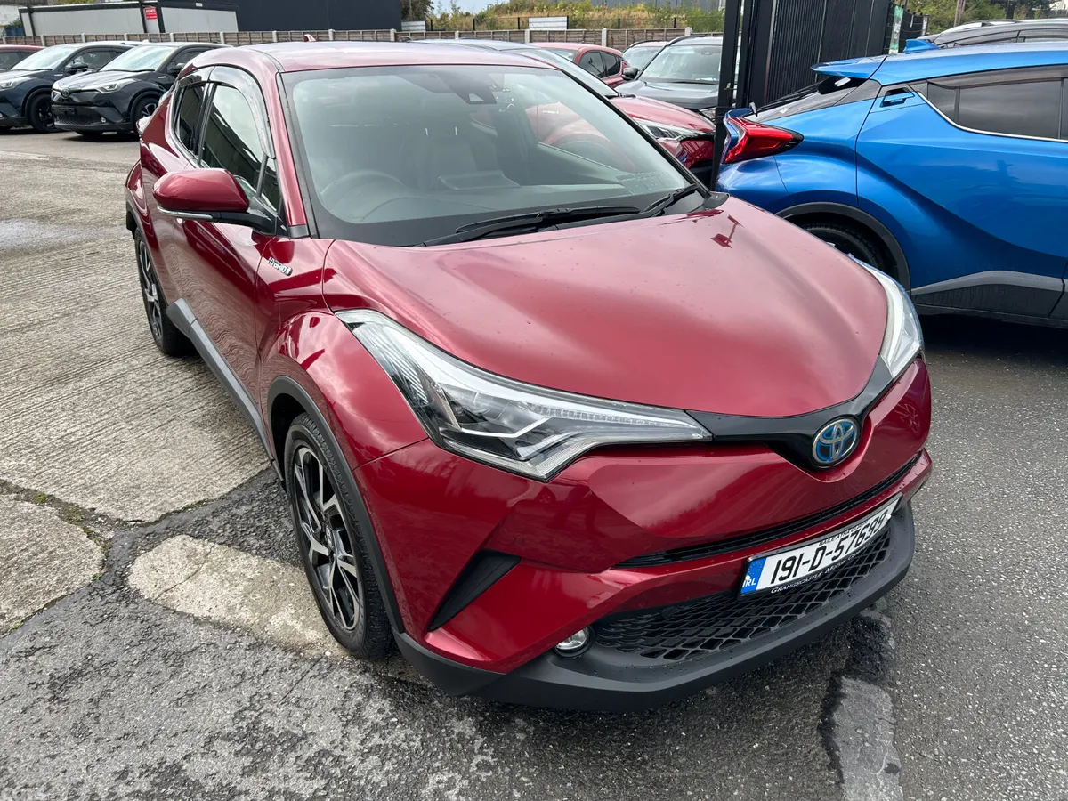 Toyota C-HR Hatchback, Petrol Hybrid, 2019, Red