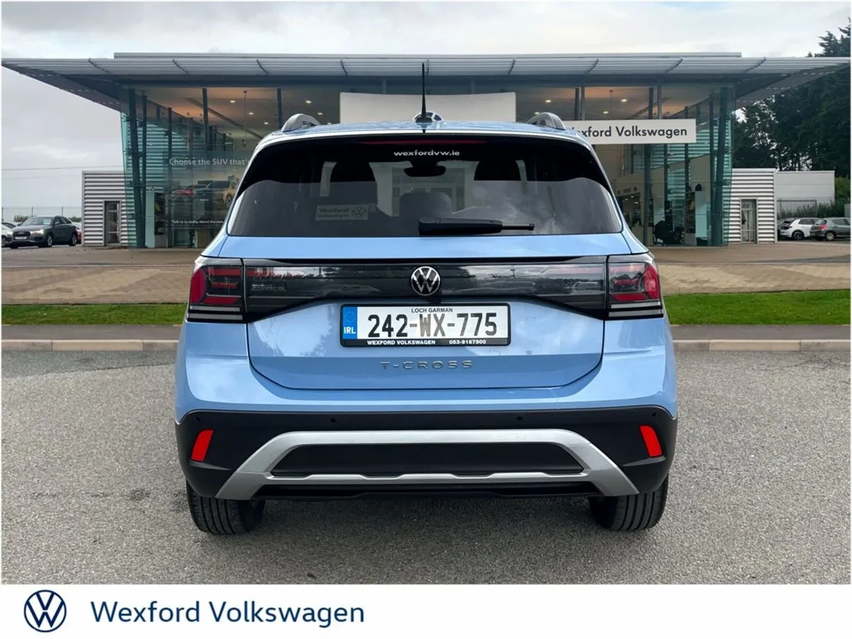 Volkswagen T-Cross SUV, Petrol, 2024, Blue