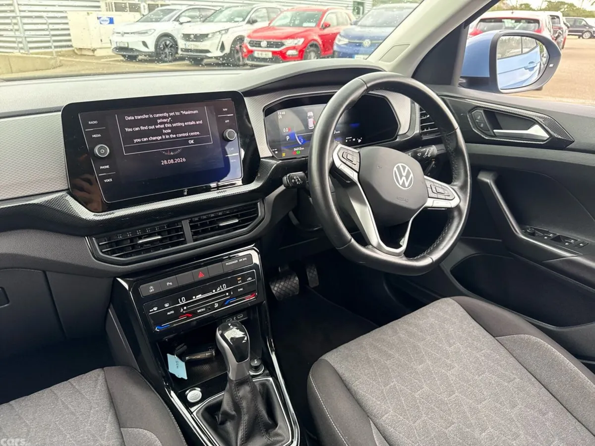 Volkswagen T-Cross SUV, Petrol, 2024, Blue