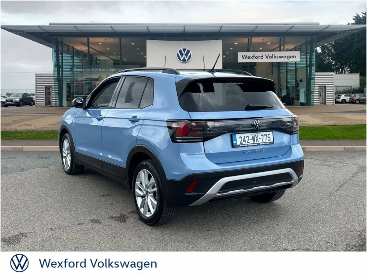 Volkswagen T-Cross SUV, Petrol, 2024, Blue