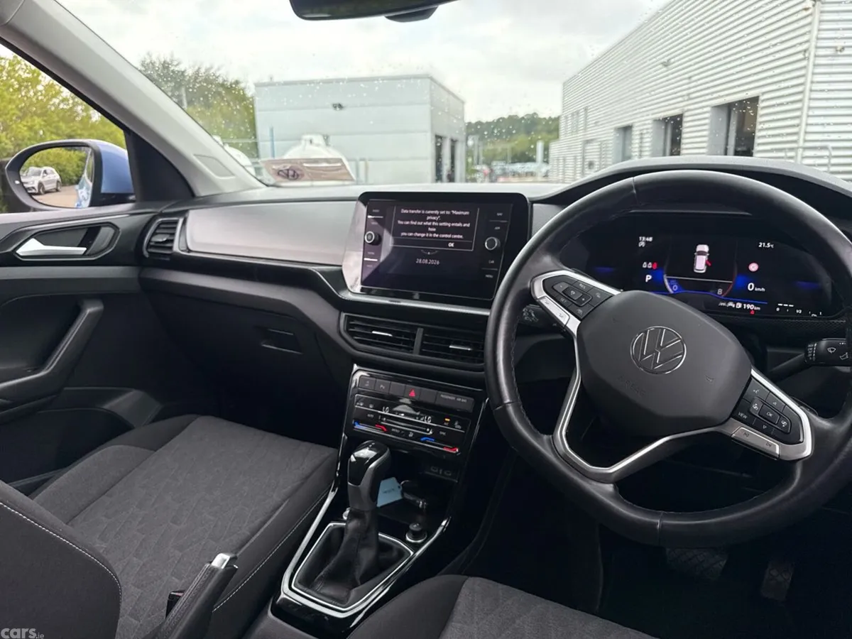 Volkswagen T-Cross SUV, Petrol, 2024, Blue