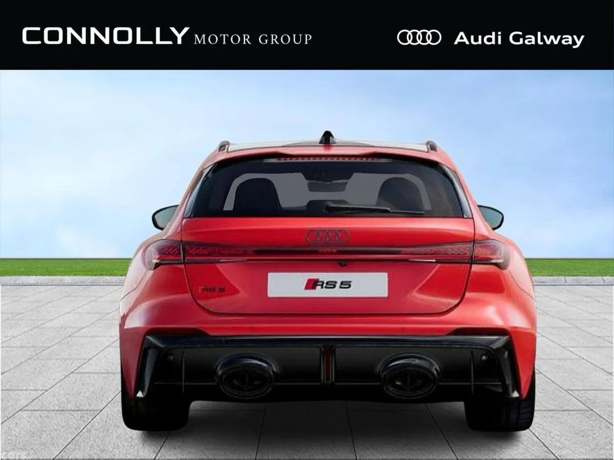 Audi RS5 Estate, Petrol Plug-in Hybrid, 2027, Red