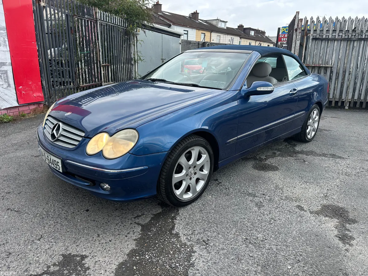 Mercedes-Benz CLK Convertible, Petrol, 2004, Blue