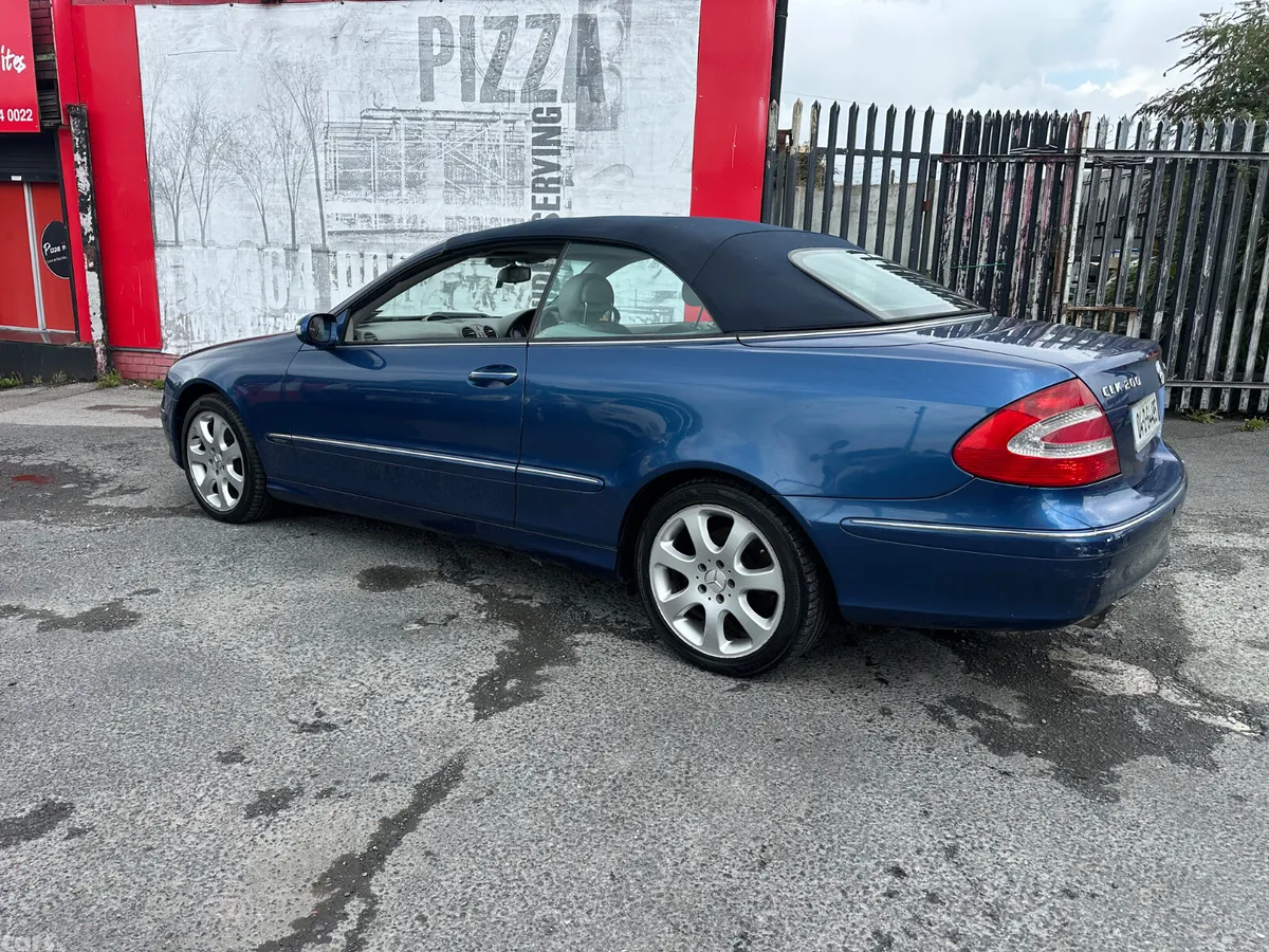 Mercedes-Benz CLK Convertible, Petrol, 2004, Blue
