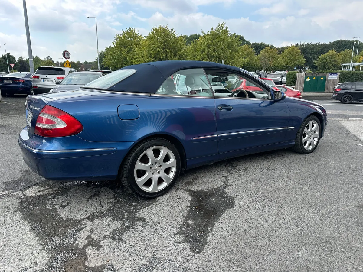 Mercedes-Benz CLK Convertible, Petrol, 2004, Blue