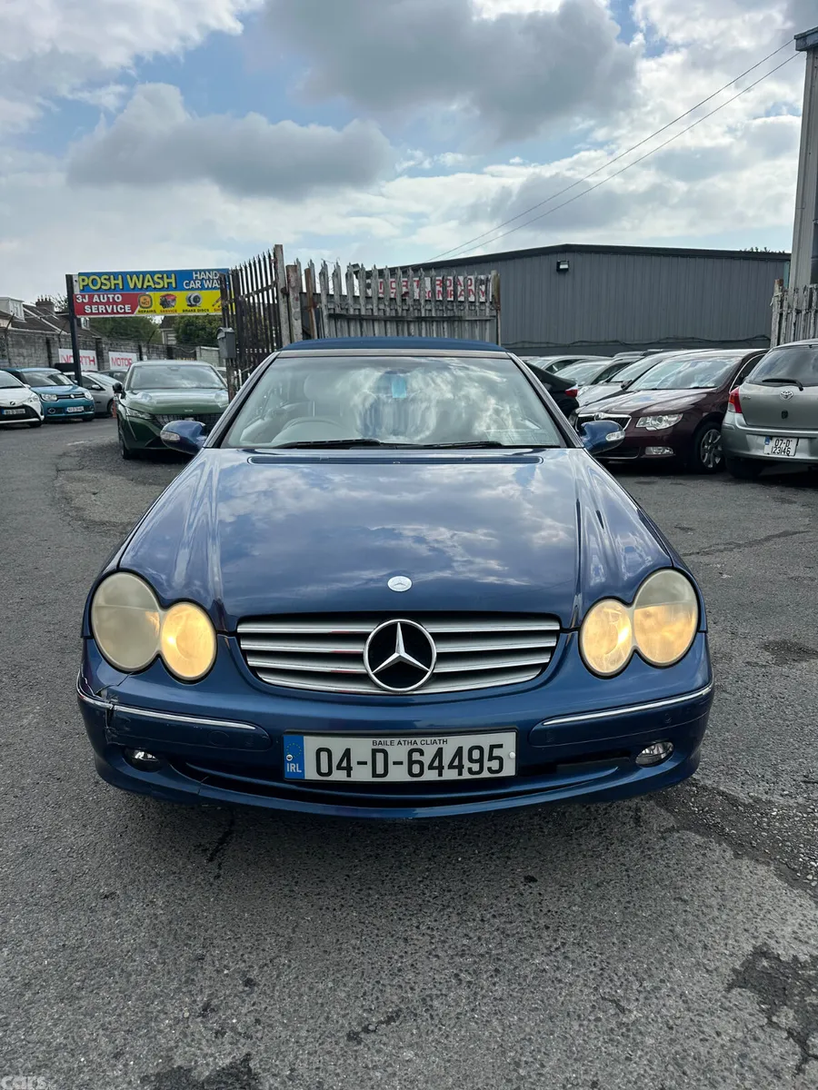 Mercedes-Benz CLK Convertible, Petrol, 2004, Blue