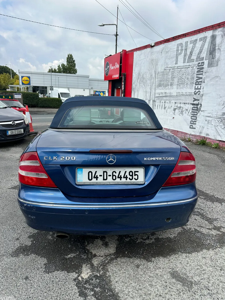 Mercedes-Benz CLK Convertible, Petrol, 2004, Blue