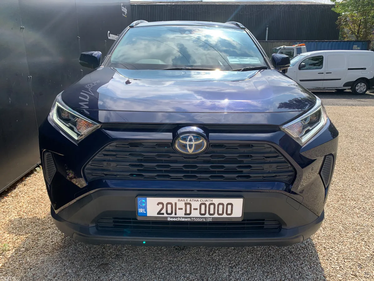 Toyota RAV4 SUV, Petrol Hybrid, 2020, Blue