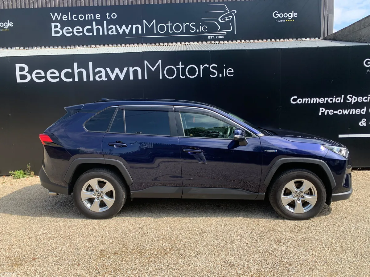 Toyota RAV4 SUV, Petrol Hybrid, 2020, Blue