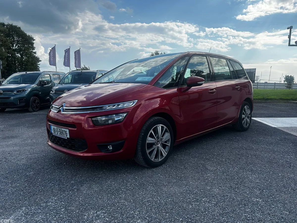 Citroen C4 Picasso Hatchback, Diesel, 2016, Red