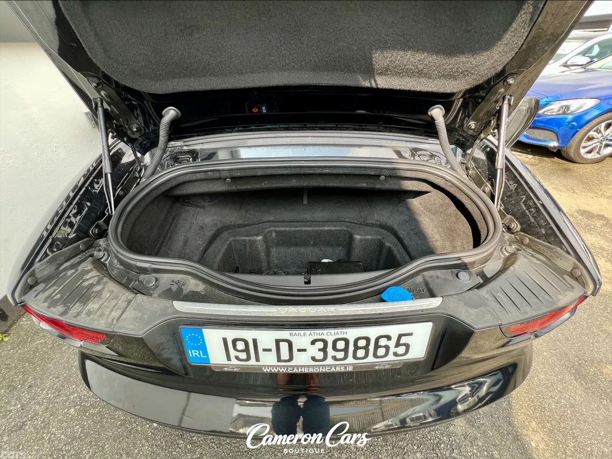 Jaguar F-Type Convertible, Petrol, 2019, Black
