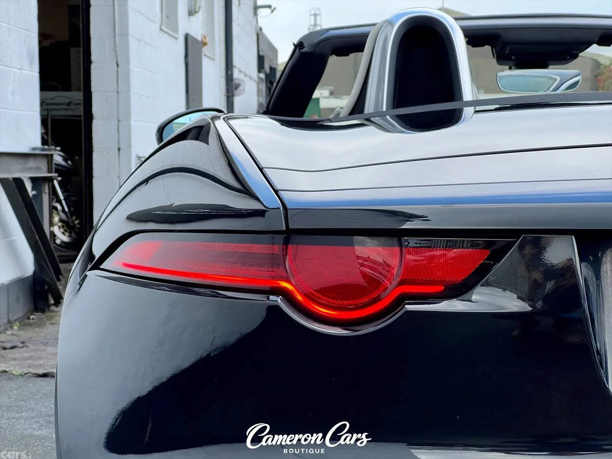 Jaguar F-Type Convertible, Petrol, 2019, Black
