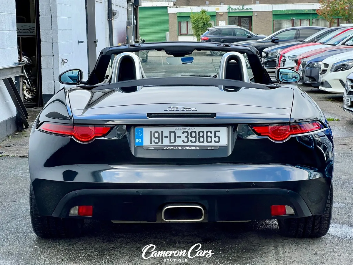 Jaguar F-Type Convertible, Petrol, 2019, Black