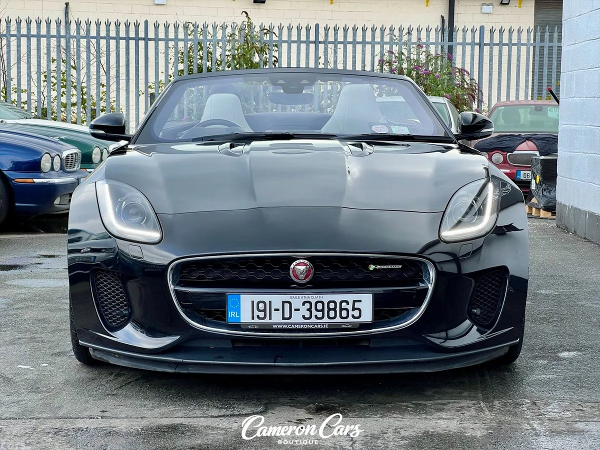 Jaguar F-Type Convertible, Petrol, 2019, Black