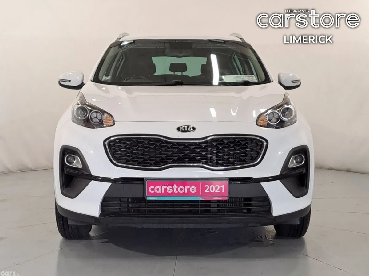 Kia Sportage SUV, Diesel Hybrid, 2021, White
