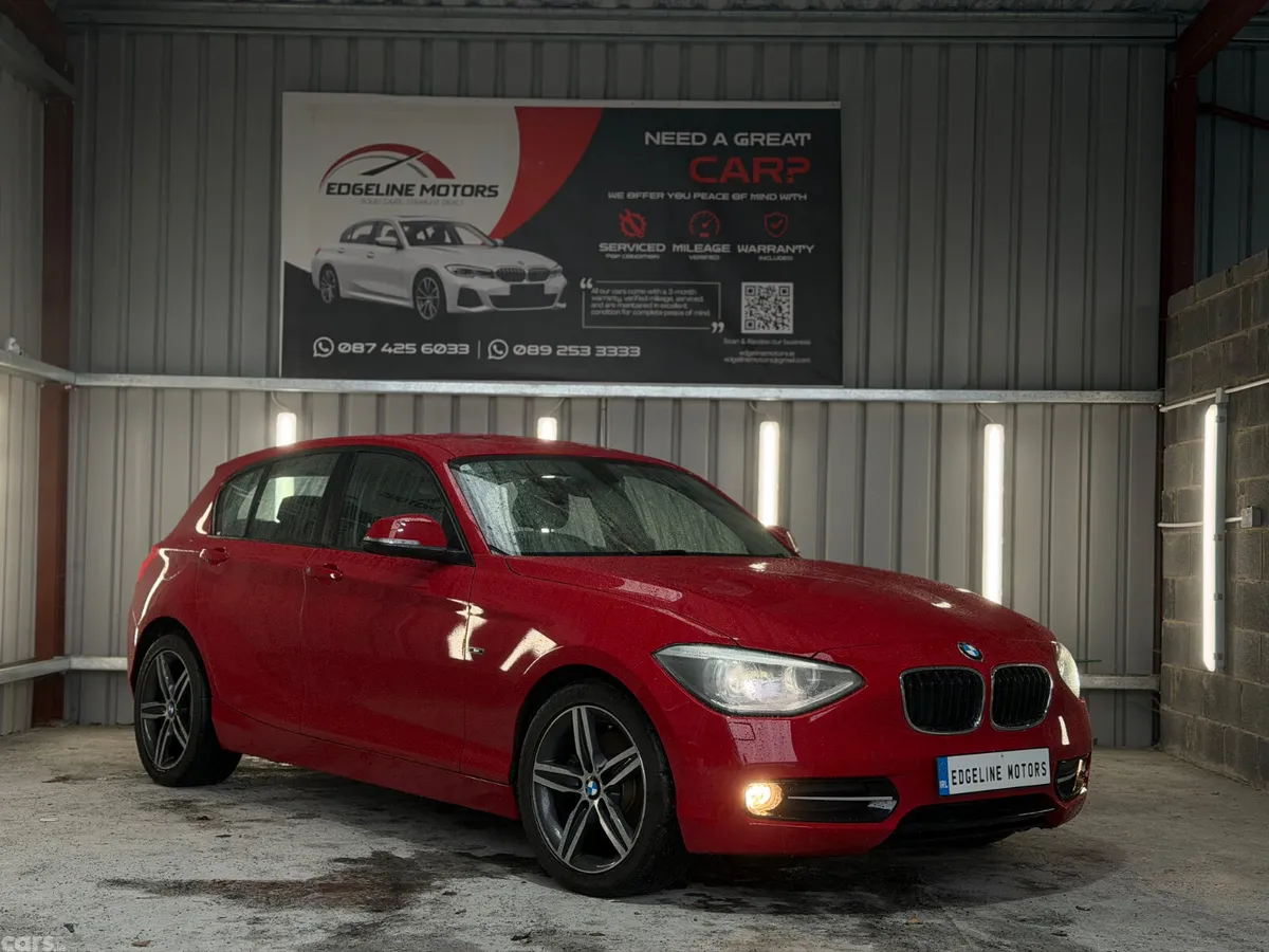 BMW 1-Series Hatchback, Petrol, 2013, Red