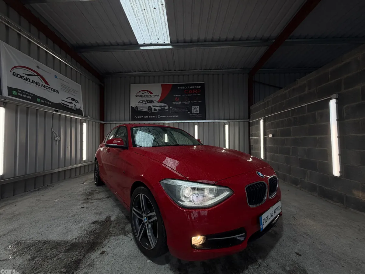 BMW 1-Series Hatchback, Petrol, 2013, Red