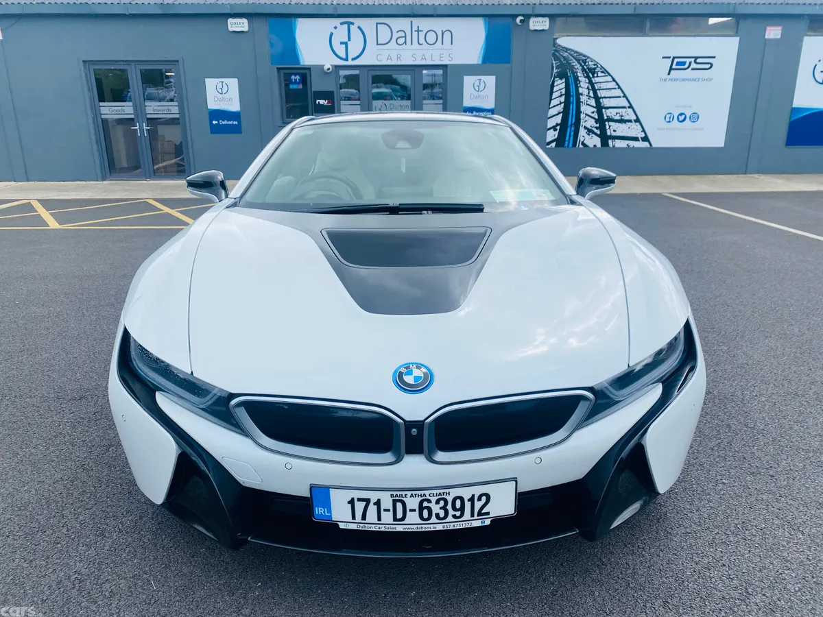 BMW i8 Coupe, Petrol Plug-in Hybrid, 2017, White
