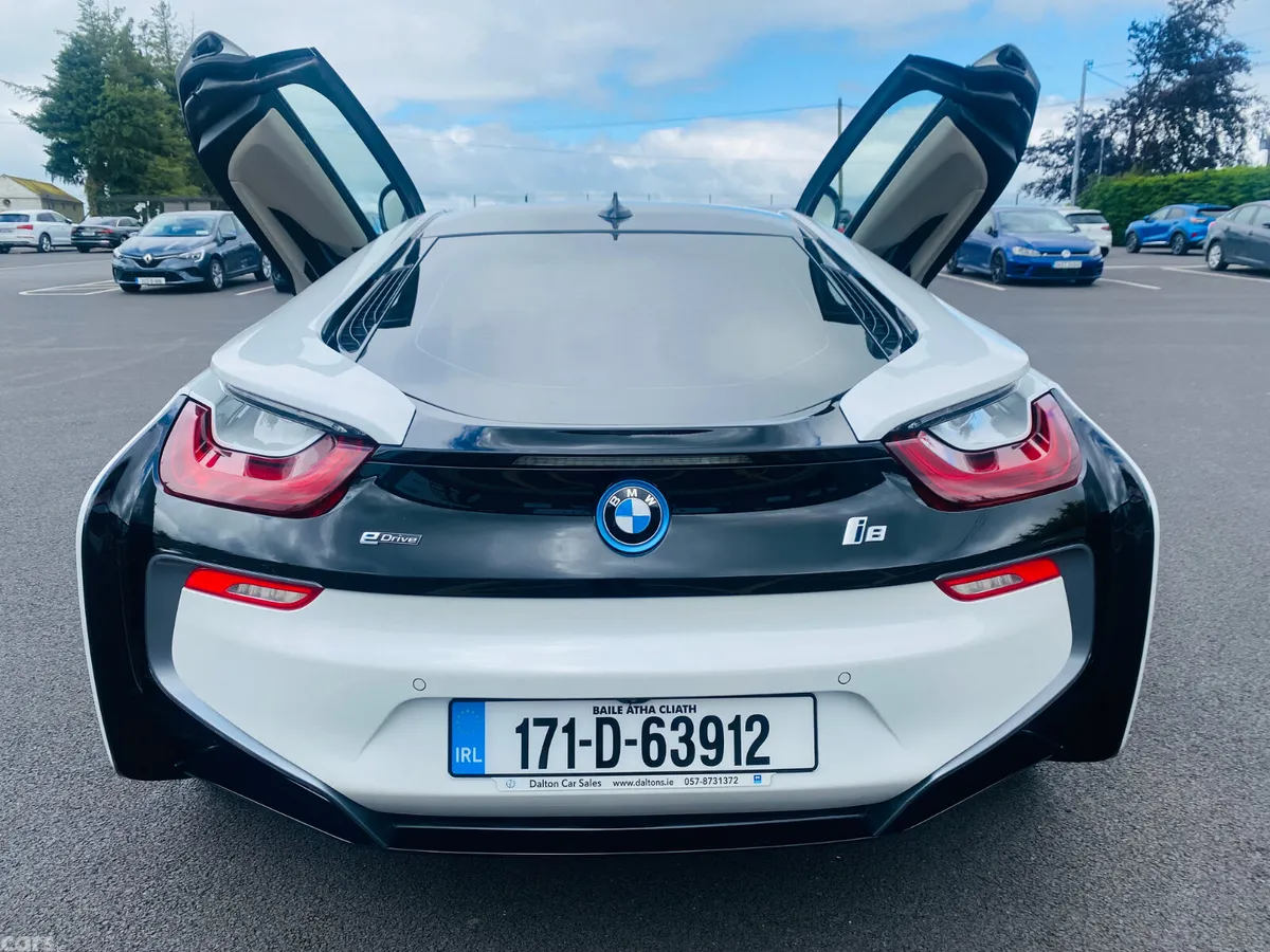 BMW i8 Coupe, Petrol Plug-in Hybrid, 2017, White
