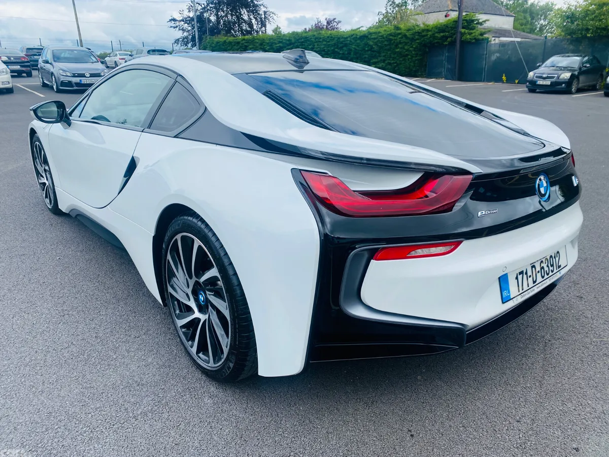 BMW i8 Coupe, Petrol Plug-in Hybrid, 2017, White