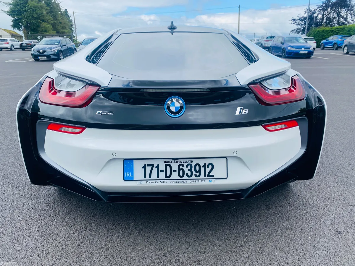 BMW i8 Coupe, Petrol Plug-in Hybrid, 2017, White