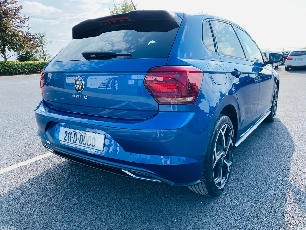 Volkswagen Polo Hatchback, Petrol, 2021, Blue