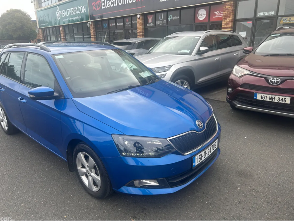 Skoda Fabia Estate, Petrol, 2015, Blue