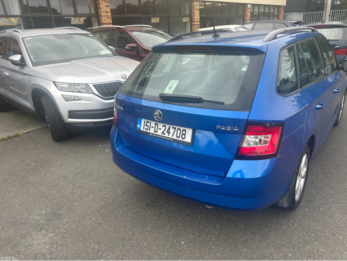 Skoda Fabia Estate, Petrol, 2015, Blue