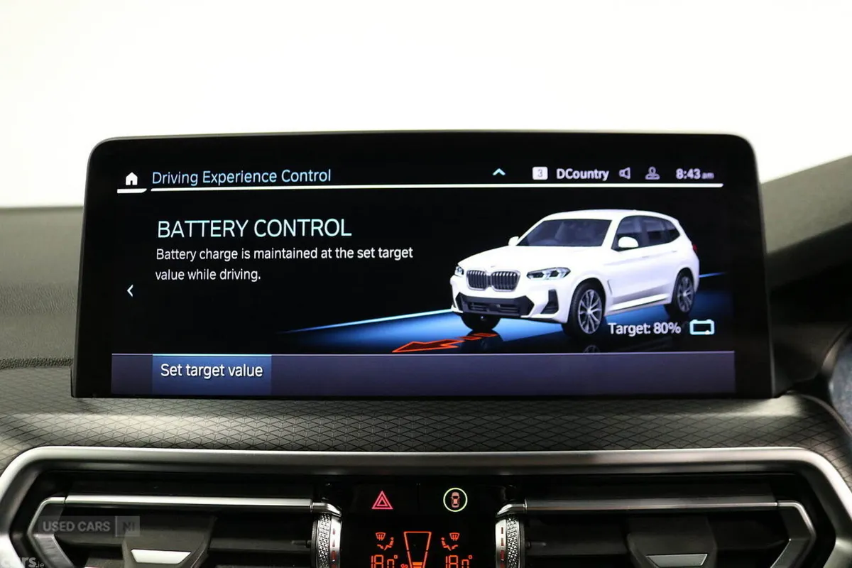 BMW X3 SUV, Petrol Hybrid, 2022, White