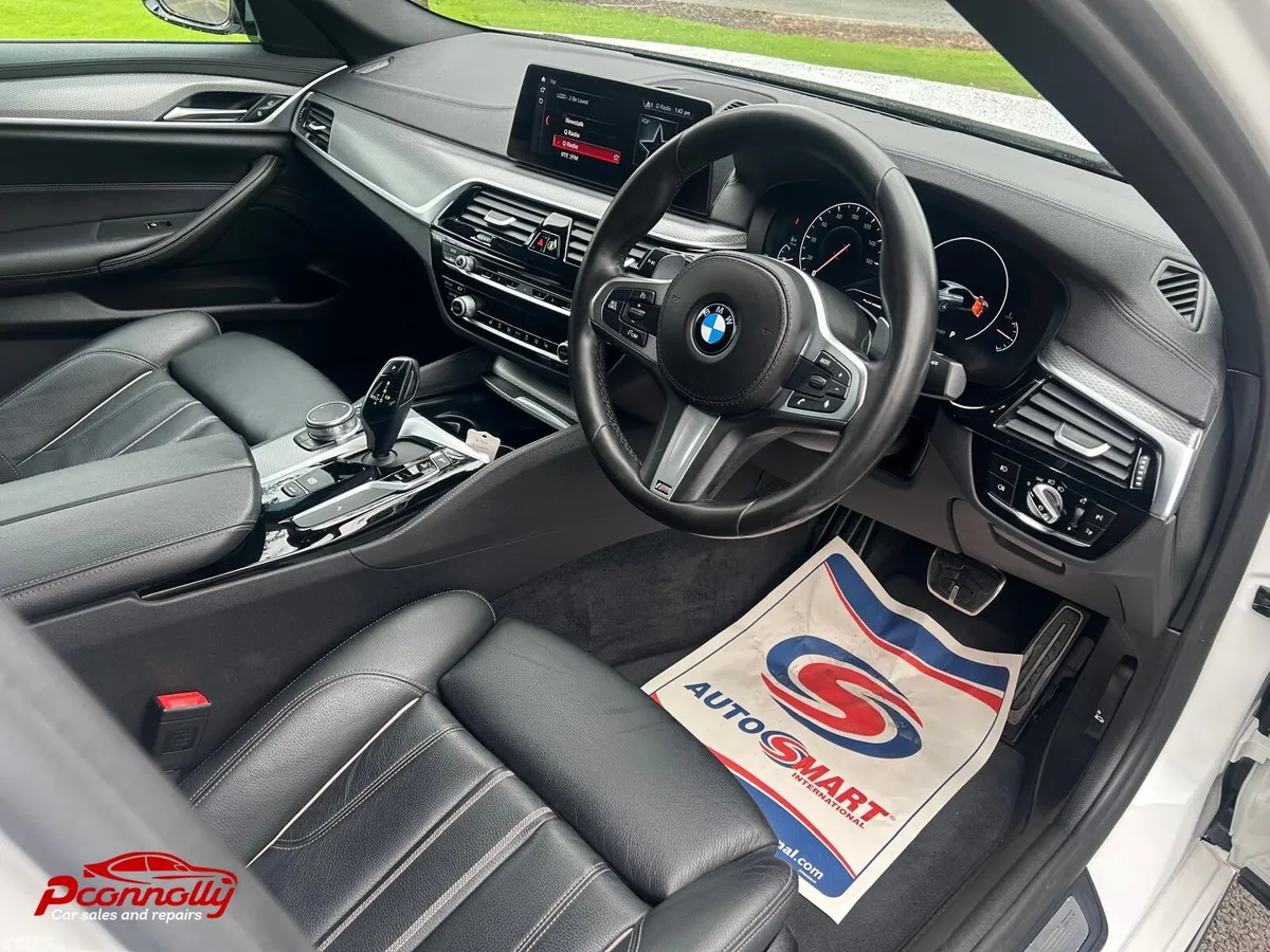 BMW 5-Series Saloon, Diesel, 2019, White