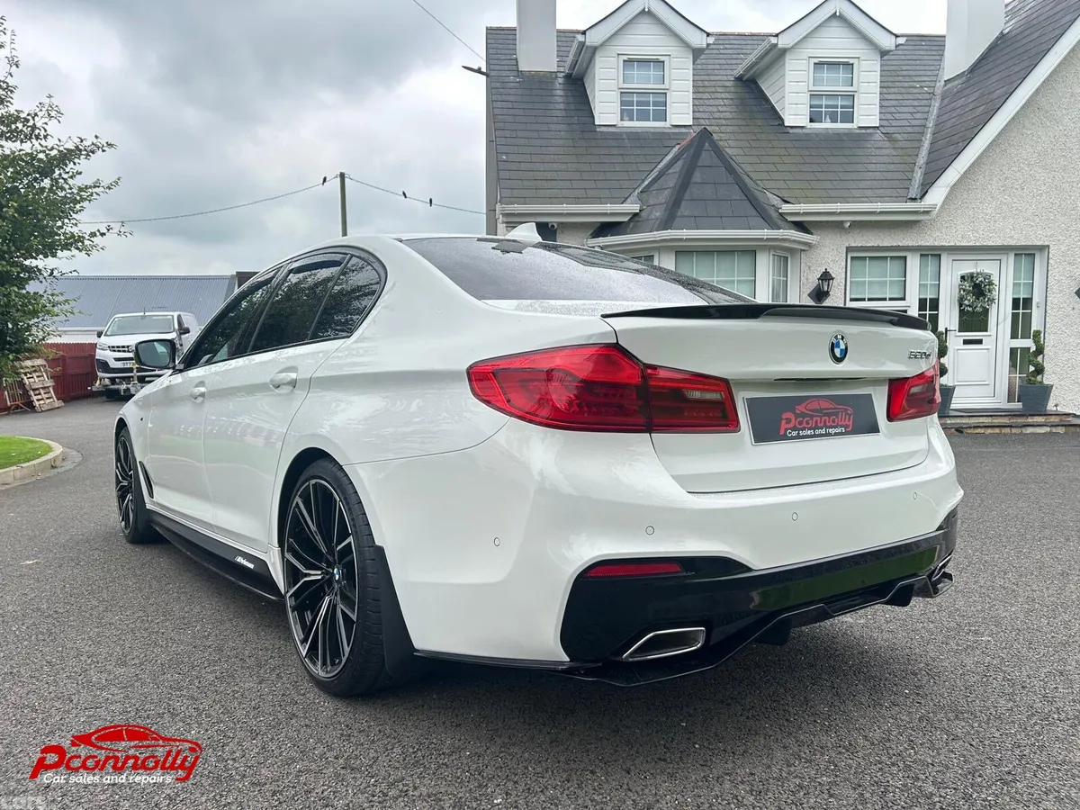 BMW 5-Series Saloon, Diesel, 2019, White