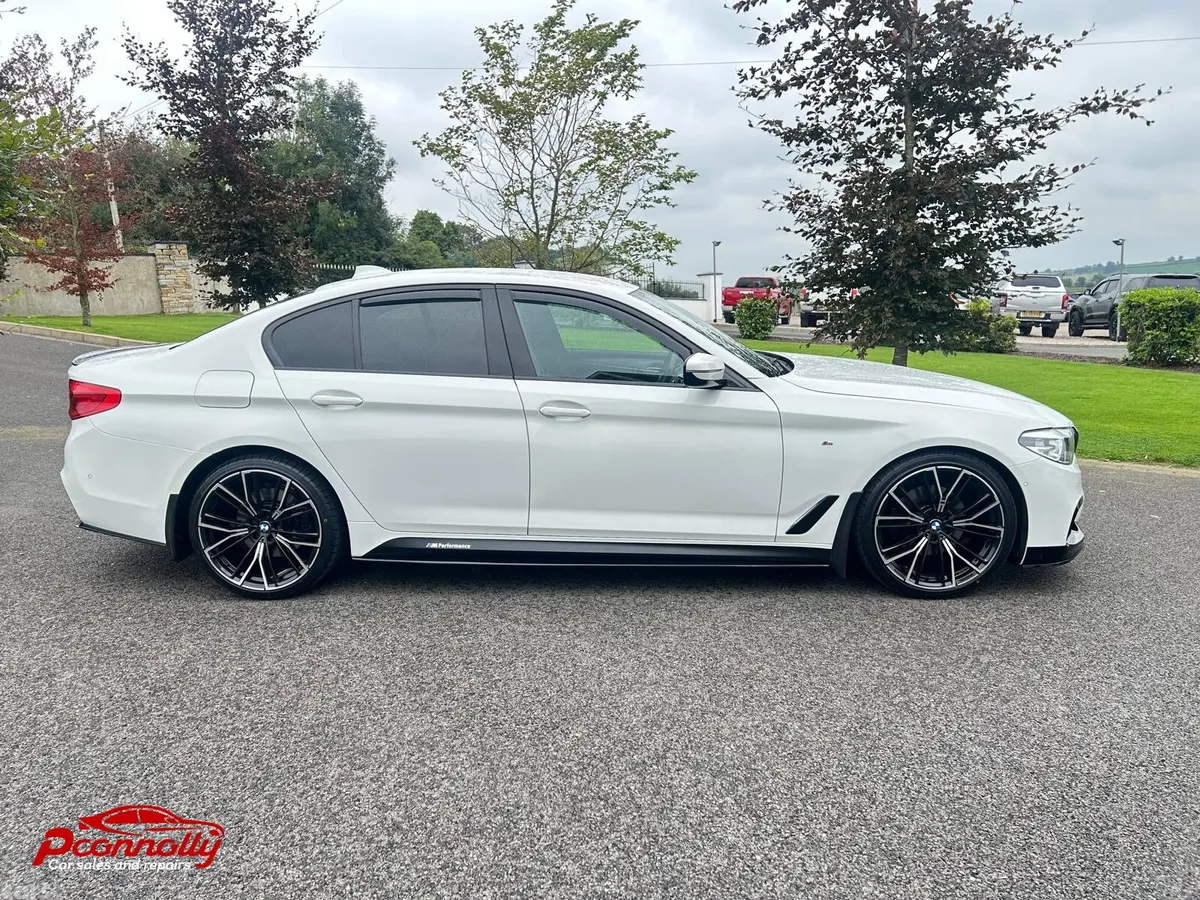 BMW 5-Series Saloon, Diesel, 2019, White
