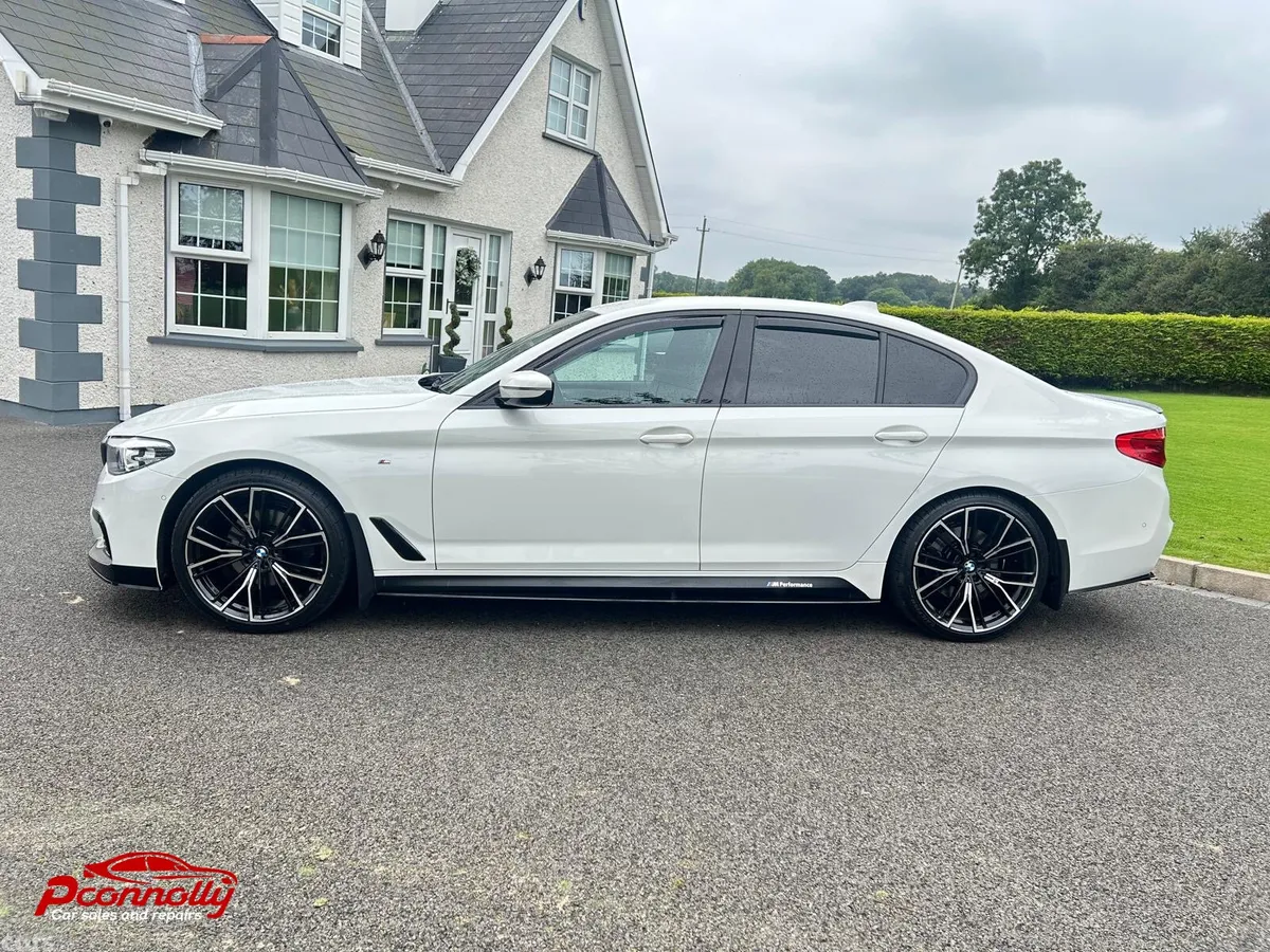 BMW 5-Series Saloon, Diesel, 2019, White