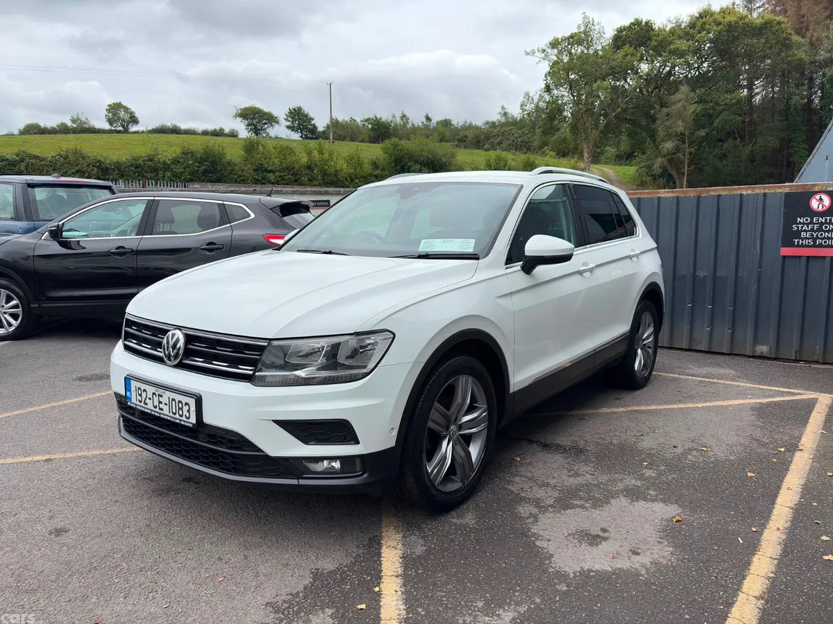 Volkswagen Tiguan SUV, Diesel, 2019, White