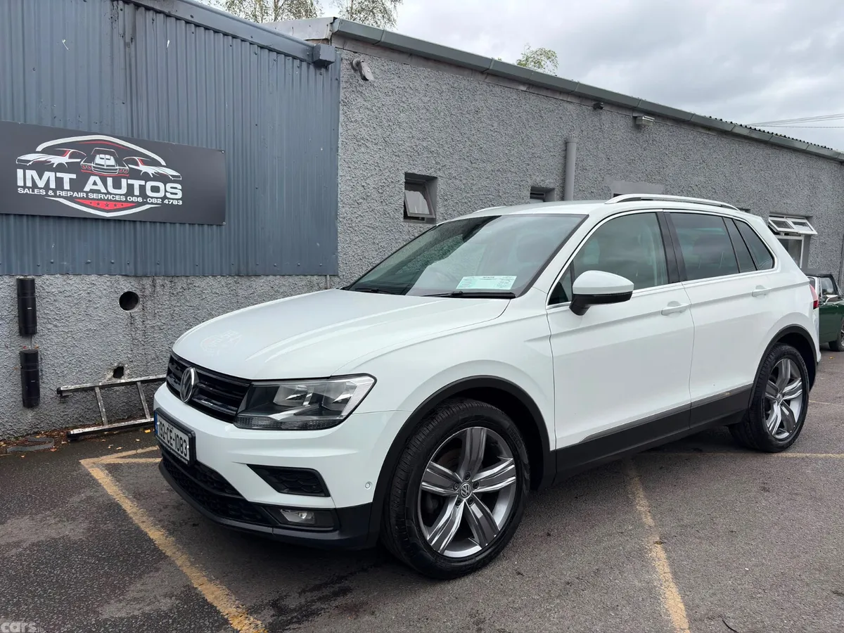 Volkswagen Tiguan SUV, Diesel, 2019, White
