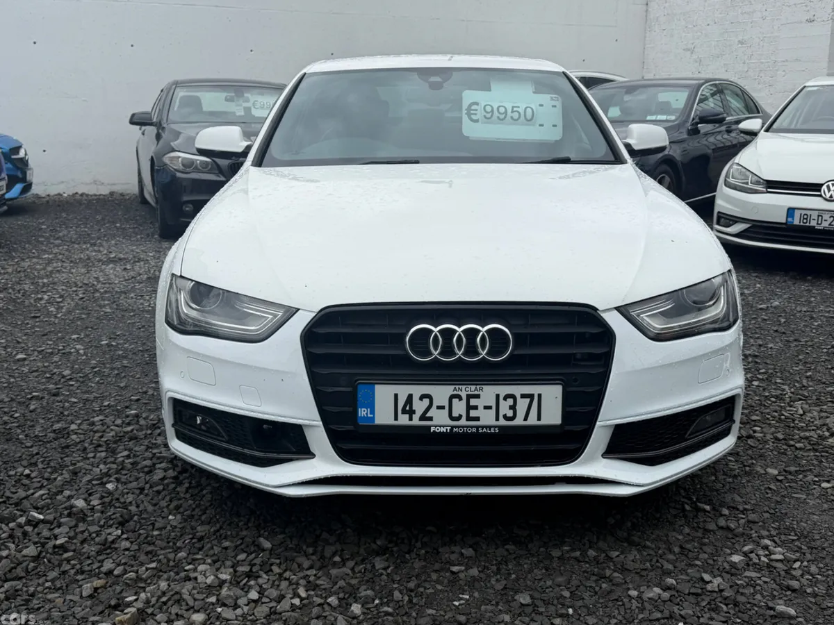 Audi A4 Saloon, Diesel, 2014, White